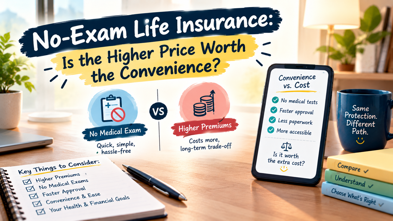 No-Exam Life Insurance: Is the Higher Price Worth the Convenience?