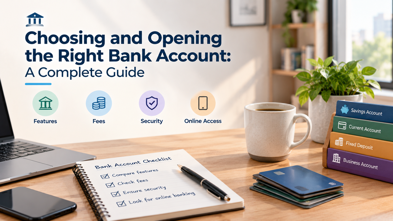 Choosing and Opening the Right Bank Account: A Complete Guide