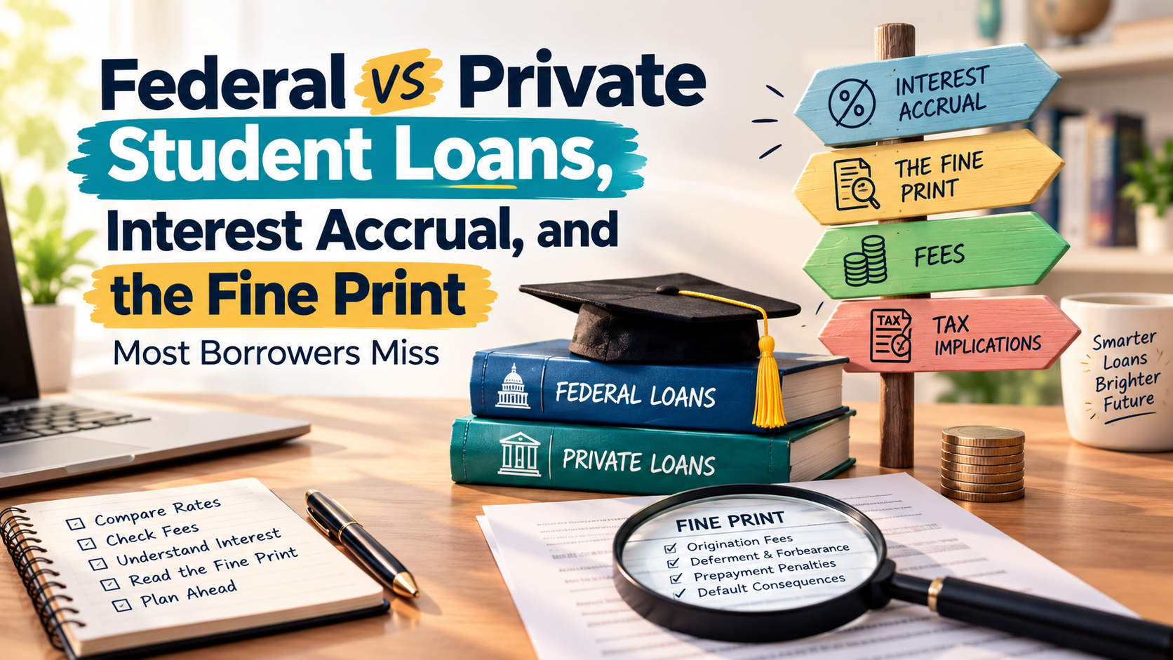 Federal vs Private Student Loans, Interest Accrual, and the Fine Print Most Borrowers Miss